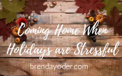 Coming Home When Holidays are Stressful